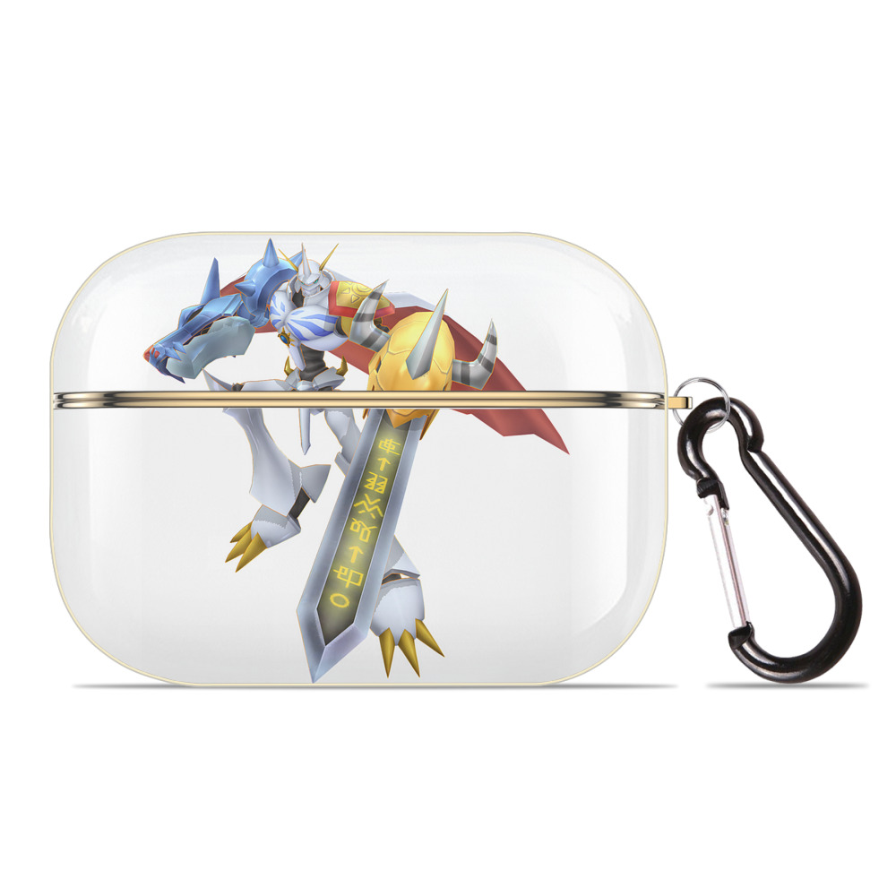 （画像用） Digimon デジタルモンスター/デジモン 【AirPods Pro用】ハードシェル保護ケース｜耐衝撃・防指紋・カラビナ付き商品仕様