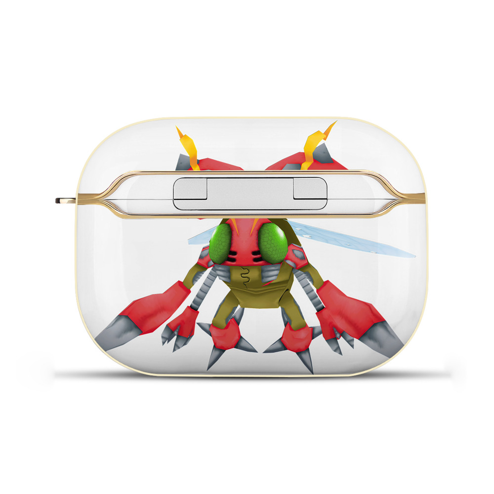 （画像用） Digimon デジタルモンスター/デジモン 【AirPods Pro用】ハードシェル保護ケース｜耐衝撃・防指紋・カラビナ付き商品仕様