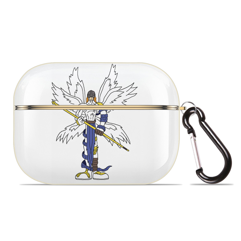 （画像用） Digimon デジタルモンスター/デジモン 【AirPods Pro用】ハードシェル保護ケース｜耐衝撃・防指紋・カラビナ付き商品仕様