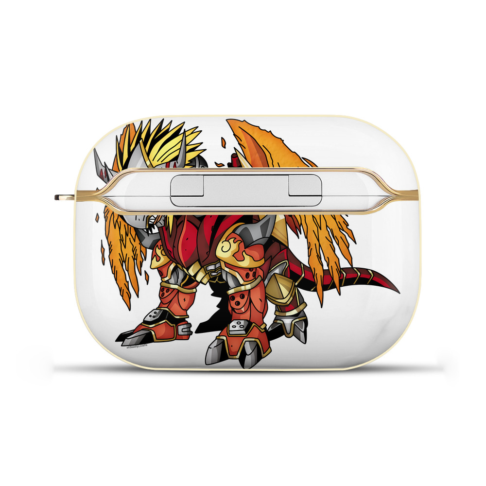 （画像用） Digimon デジタルモンスター/デジモン 【AirPods Pro用】ハードシェル保護ケース｜耐衝撃・防指紋・カラビナ付き商品仕様