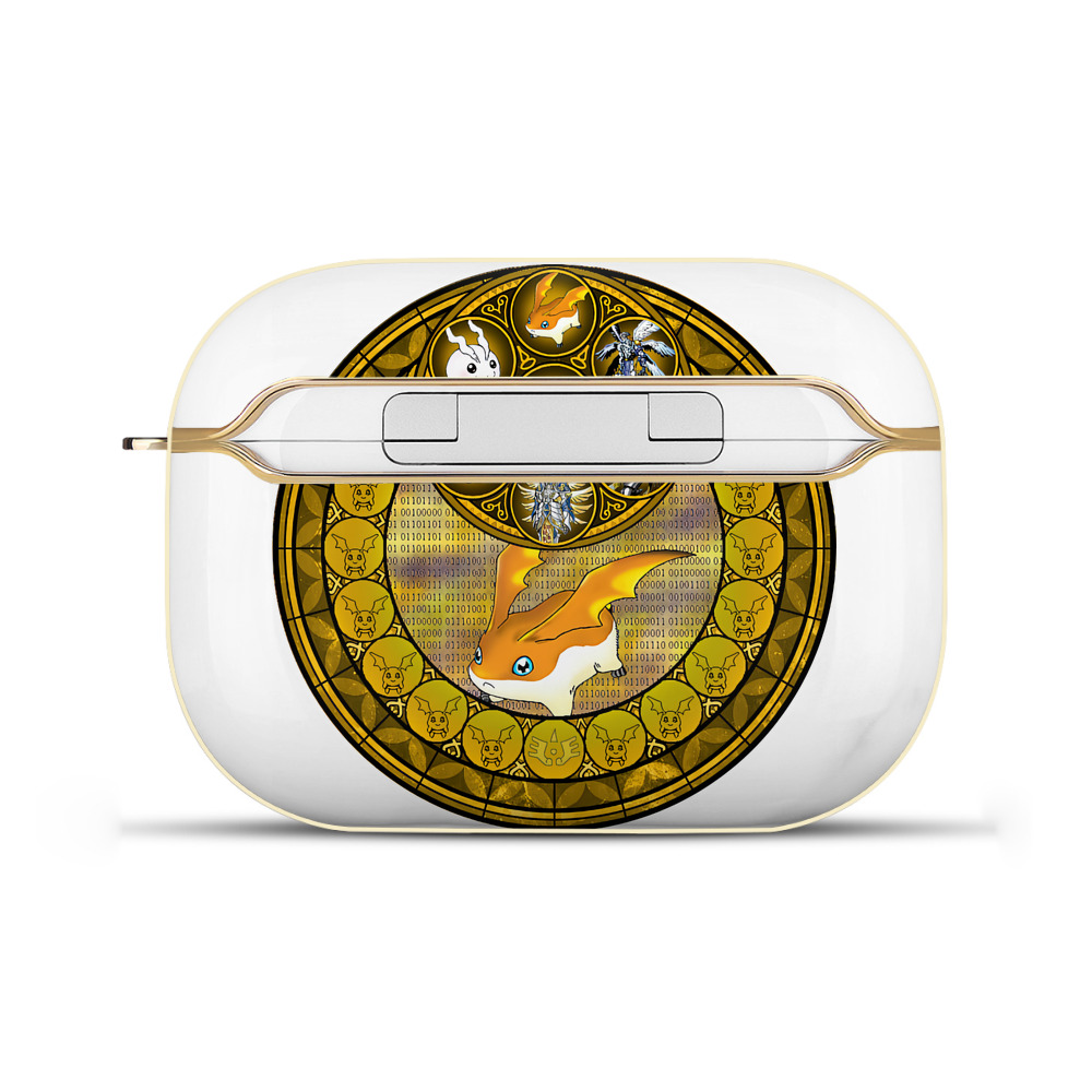 （画像用） Digimon デジタルモンスター/デジモン 【AirPods Pro用】ハードシェル保護ケース｜耐衝撃・防指紋・カラビナ付き商品仕様