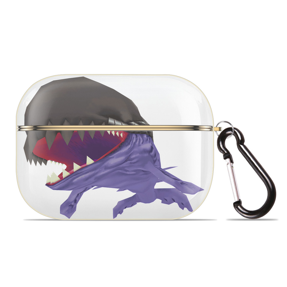 （画像用） Digimon デジタルモンスター/デジモン 【AirPods Pro用】ハードシェル保護ケース｜耐衝撃・防指紋・カラビナ付き商品仕様
