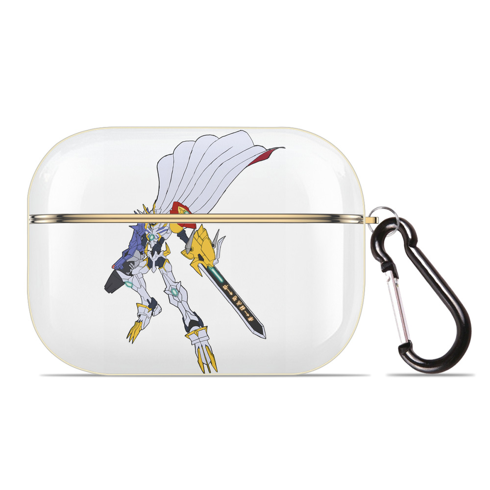 （画像用） Digimon デジタルモンスター/デジモン 【AirPods Pro用】ハードシェル保護ケース｜耐衝撃・防指紋・カラビナ付き商品仕様