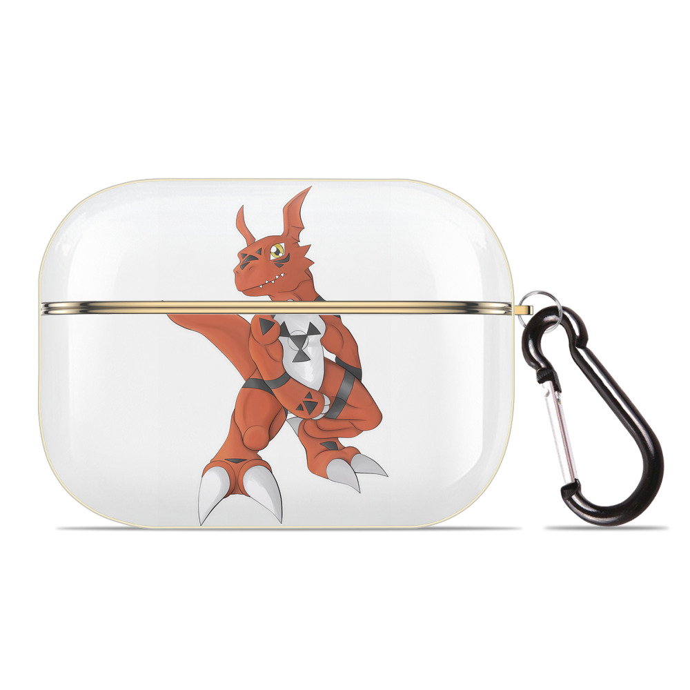 （画像用） Digimon デジタルモンスター/デジモン 【AirPods Pro用】ハードシェル保護ケース｜耐衝撃・防指紋・カラビナ付き商品仕様