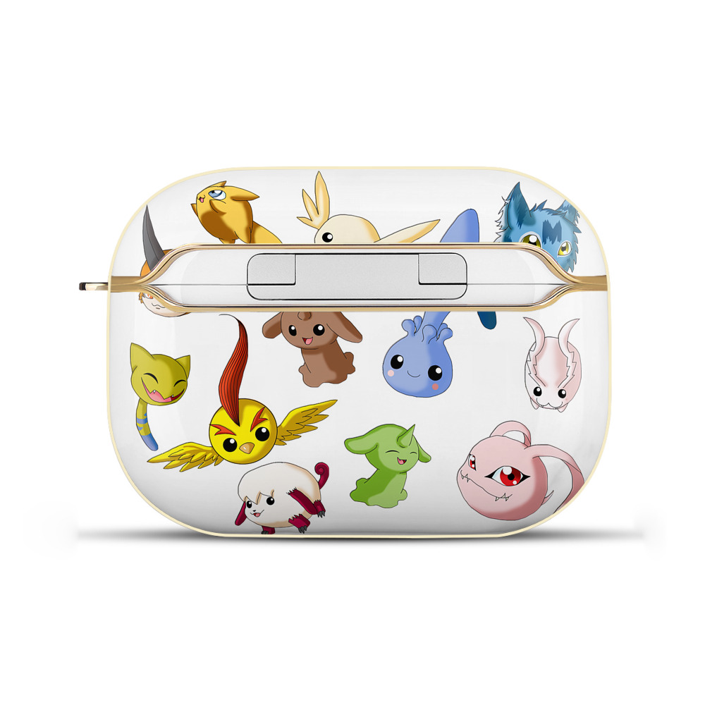 （画像用） Digimon デジタルモンスター/デジモン 【AirPods Pro用】ハードシェル保護ケース｜耐衝撃・防指紋・カラビナ付き商品仕様