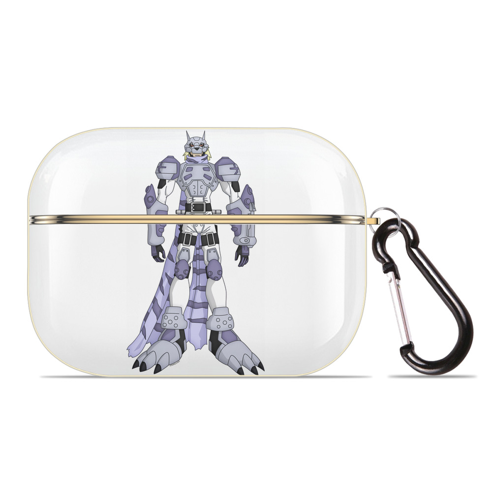 （画像用） Digimon デジタルモンスター/デジモン 【AirPods Pro用】ハードシェル保護ケース｜耐衝撃・防指紋・カラビナ付き商品仕様