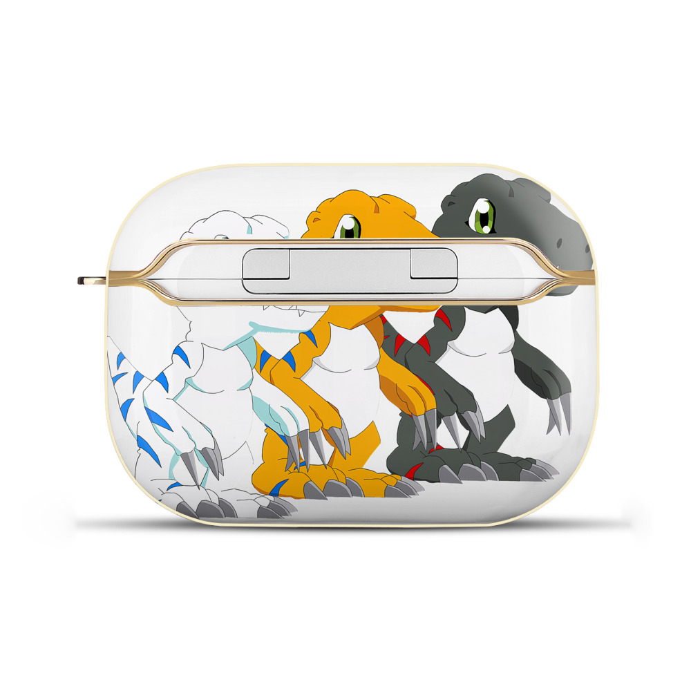 （画像用） Digimon デジタルモンスター/デジモン 【AirPods Pro用】ハードシェル保護ケース｜耐衝撃・防指紋・カラビナ付き商品仕様