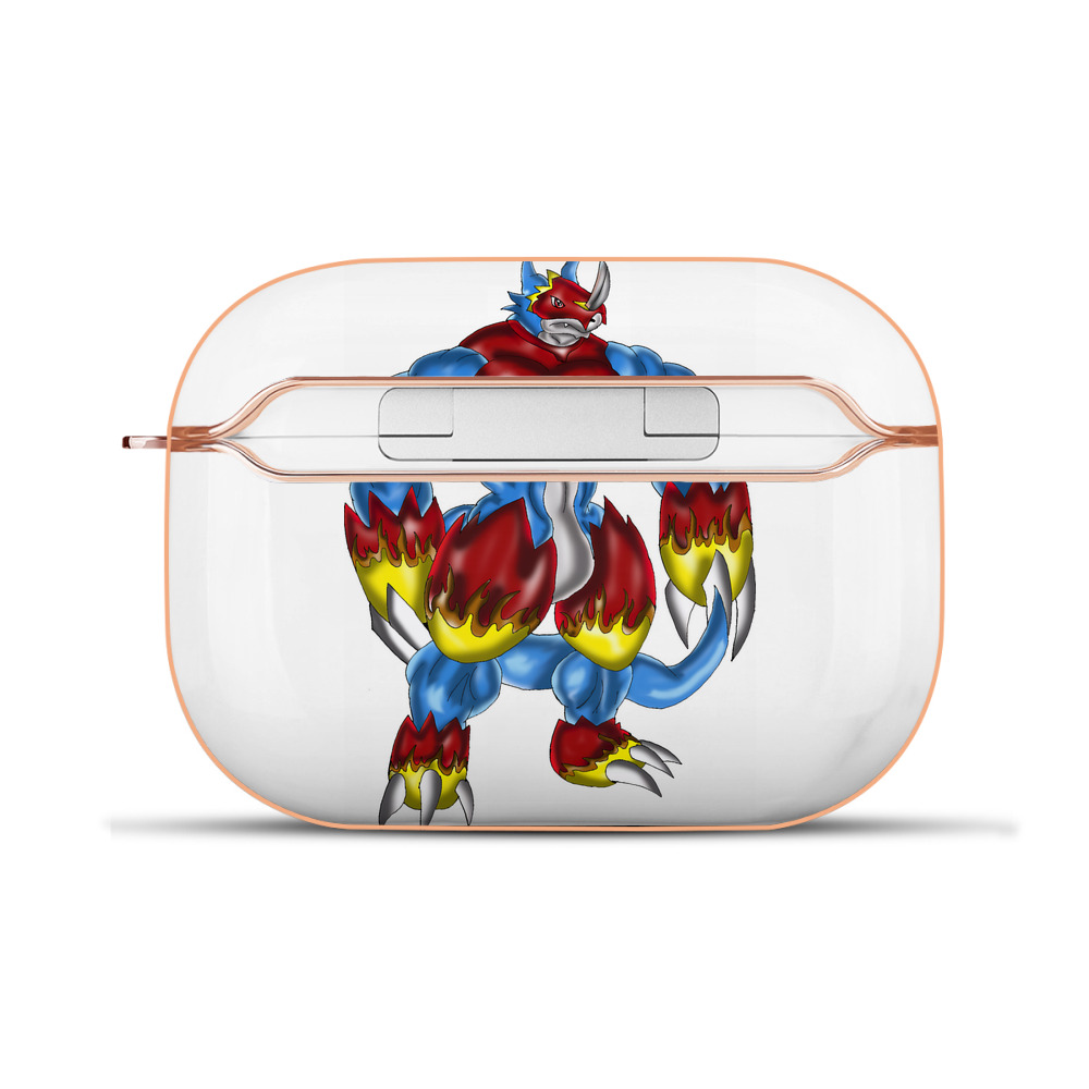 （画像用） Digimon デジタルモンスター/デジモン 【AirPods Pro用】ハードシェル保護ケース｜耐衝撃・防指紋・カラビナ付き商品仕様
