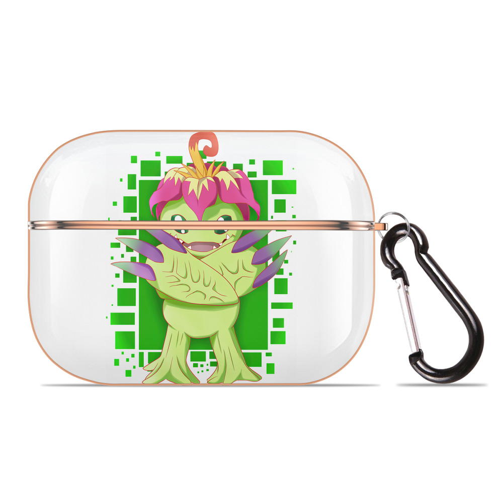 （画像用） Digimon デジタルモンスター/デジモン 【AirPods Pro用】ハードシェル保護ケース｜耐衝撃・防指紋・カラビナ付き商品仕様