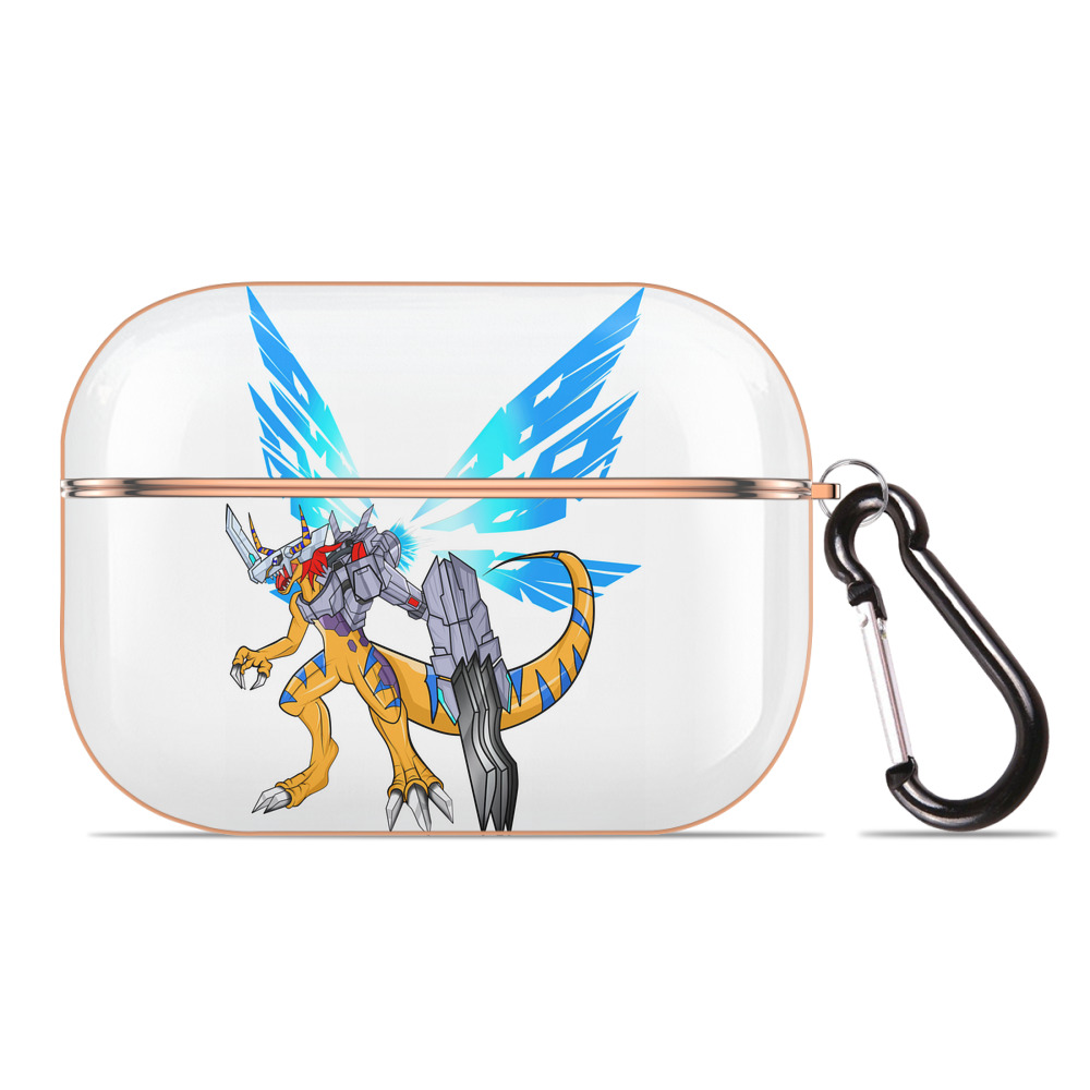 （画像用） Digimon デジタルモンスター/デジモン 【AirPods Pro用】ハードシェル保護ケース｜耐衝撃・防指紋・カラビナ付き商品仕様