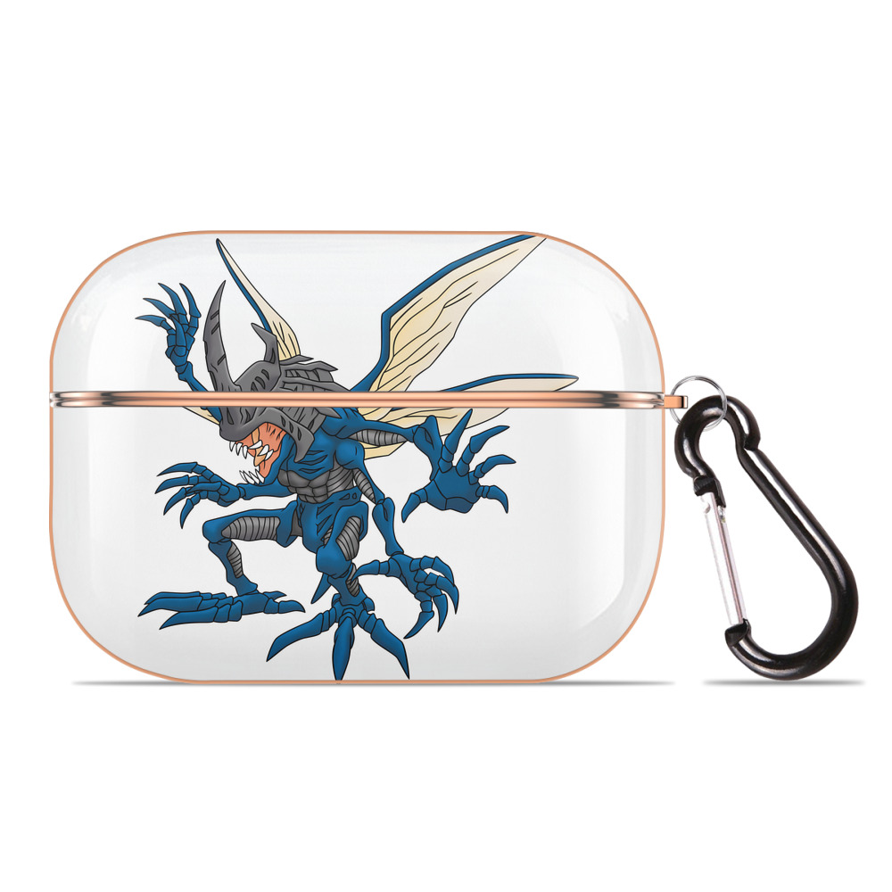 （画像用） Digimon デジタルモンスター/デジモン 【AirPods Pro用】ハードシェル保護ケース｜耐衝撃・防指紋・カラビナ付き商品仕様