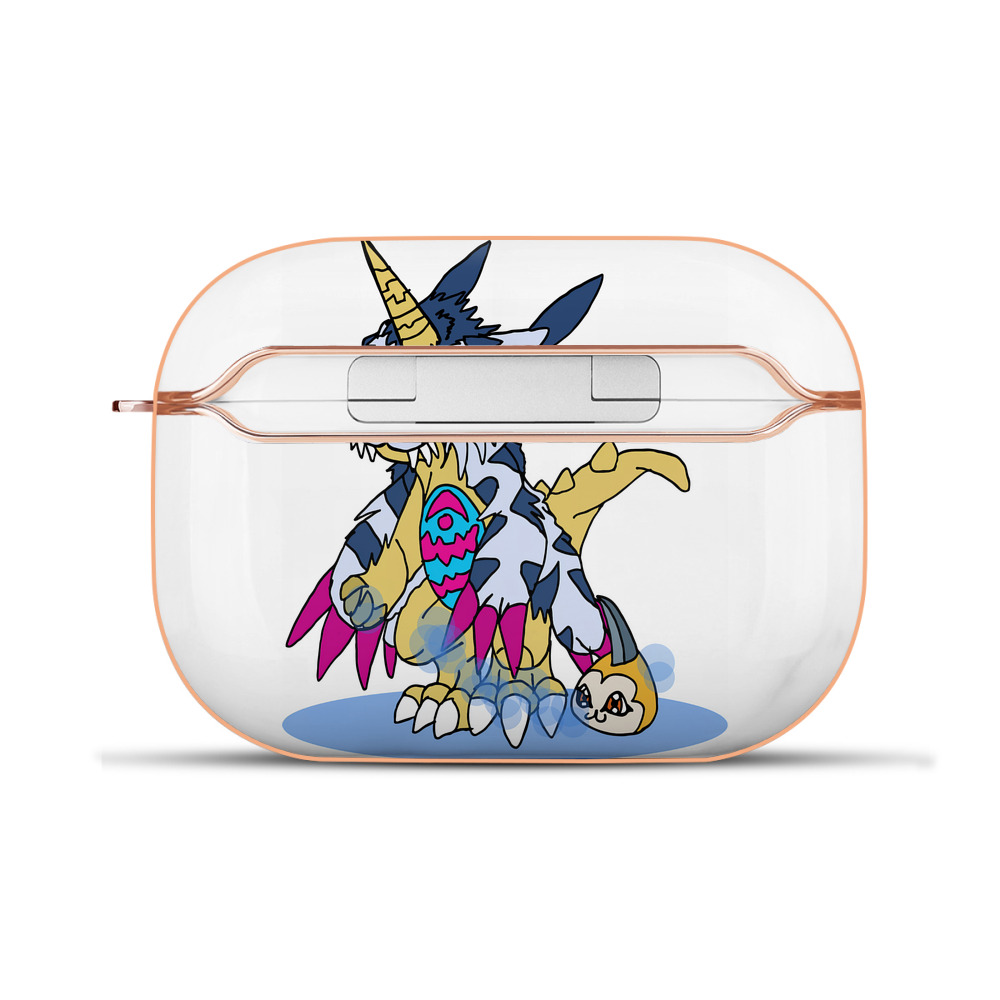 （画像用） Digimon デジタルモンスター/デジモン 【AirPods Pro用】ハードシェル保護ケース｜耐衝撃・防指紋・カラビナ付き商品仕様