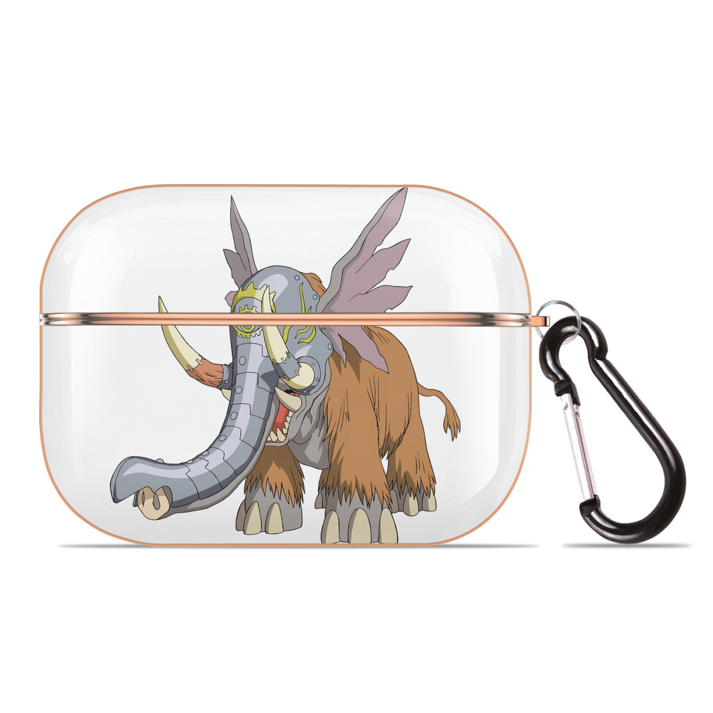 （画像用） Digimon デジタルモンスター/デジモン 【AirPods Pro用】ハードシェル保護ケース｜耐衝撃・防指紋・カラビナ付き商品仕様