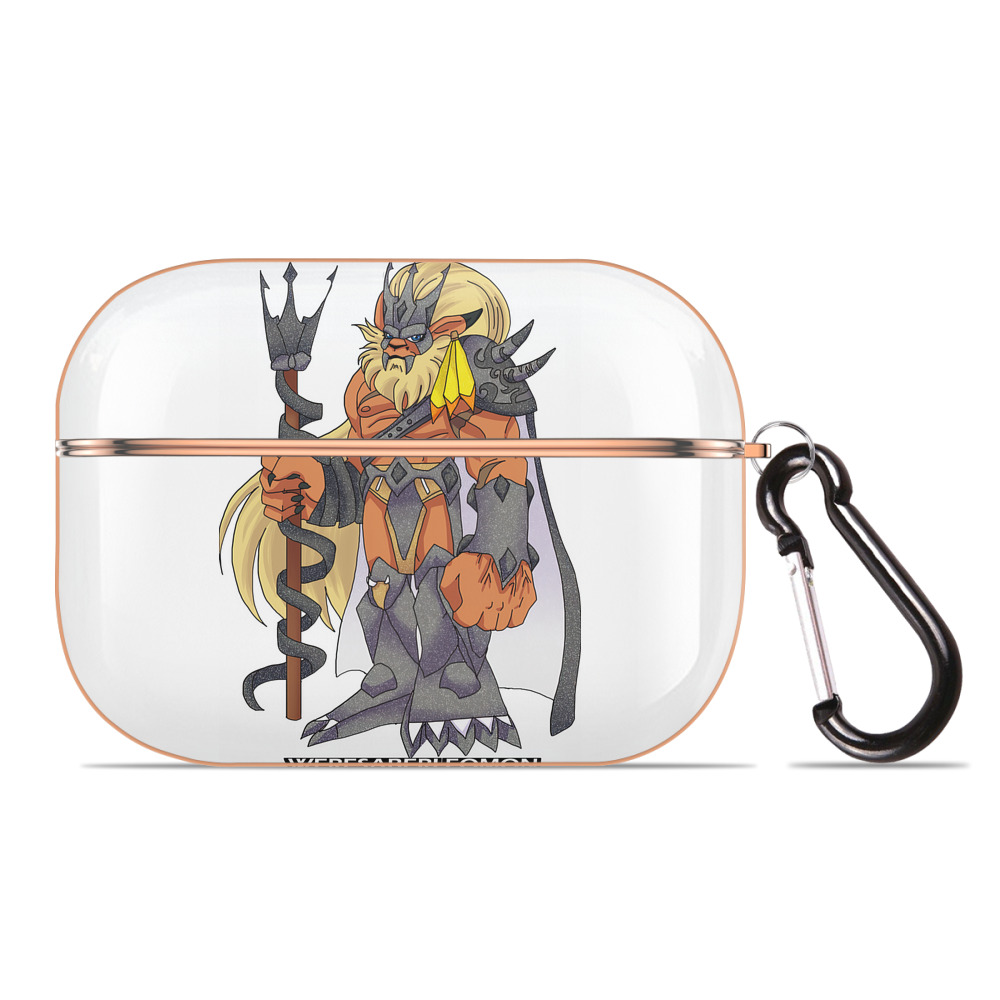 （画像用） Digimon デジタルモンスター/デジモン 【AirPods Pro用】ハードシェル保護ケース｜耐衝撃・防指紋・カラビナ付き商品仕様