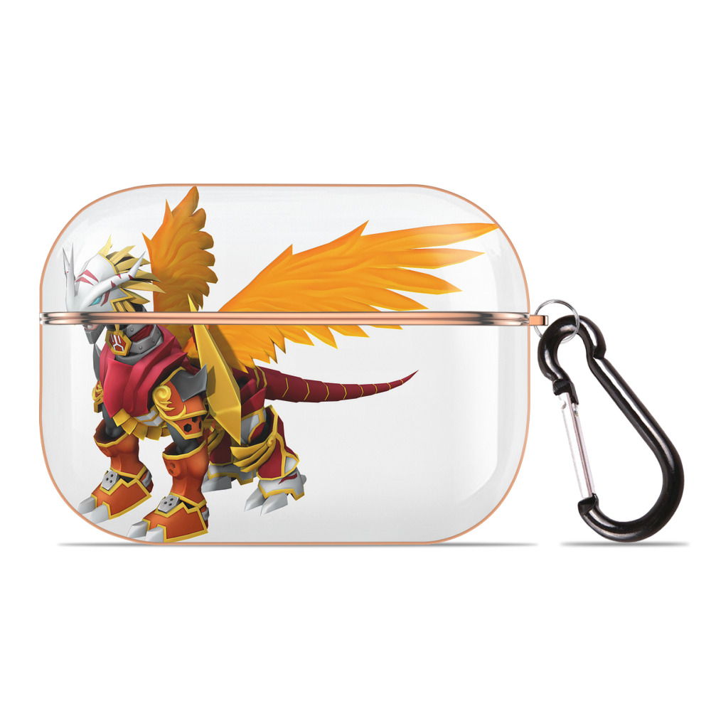 （画像用） Digimon デジタルモンスター/デジモン 【AirPods Pro用】ハードシェル保護ケース｜耐衝撃・防指紋・カラビナ付き商品仕様