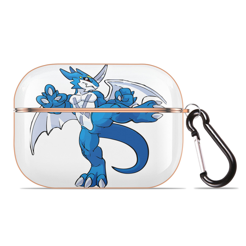 （画像用） Digimon デジタルモンスター/デジモン 【AirPods Pro用】ハードシェル保護ケース｜耐衝撃・防指紋・カラビナ付き商品仕様