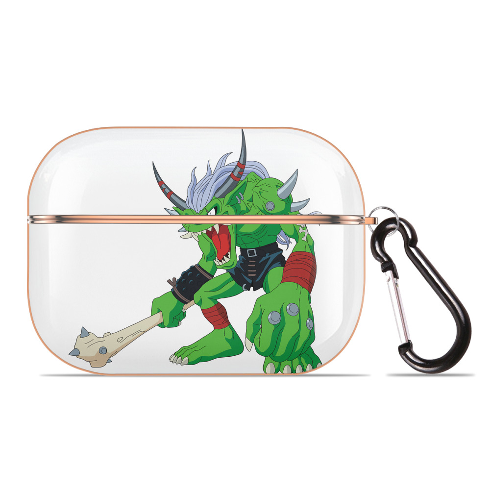 （画像用） Digimon デジタルモンスター/デジモン 【AirPods Pro用】ハードシェル保護ケース｜耐衝撃・防指紋・カラビナ付き商品仕様
