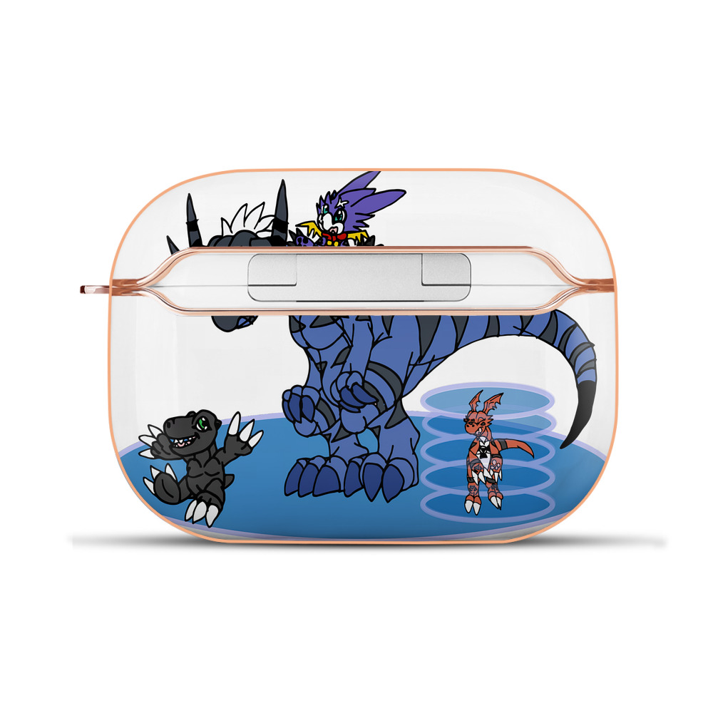 （画像用） Digimon デジタルモンスター/デジモン 【AirPods Pro用】ハードシェル保護ケース｜耐衝撃・防指紋・カラビナ付き商品仕様