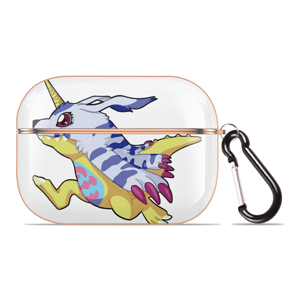 （画像用） Digimon デジタルモンスター/デジモン 【AirPods Pro用】ハードシェル保護ケース｜耐衝撃・防指紋・カラビナ付き商品仕様