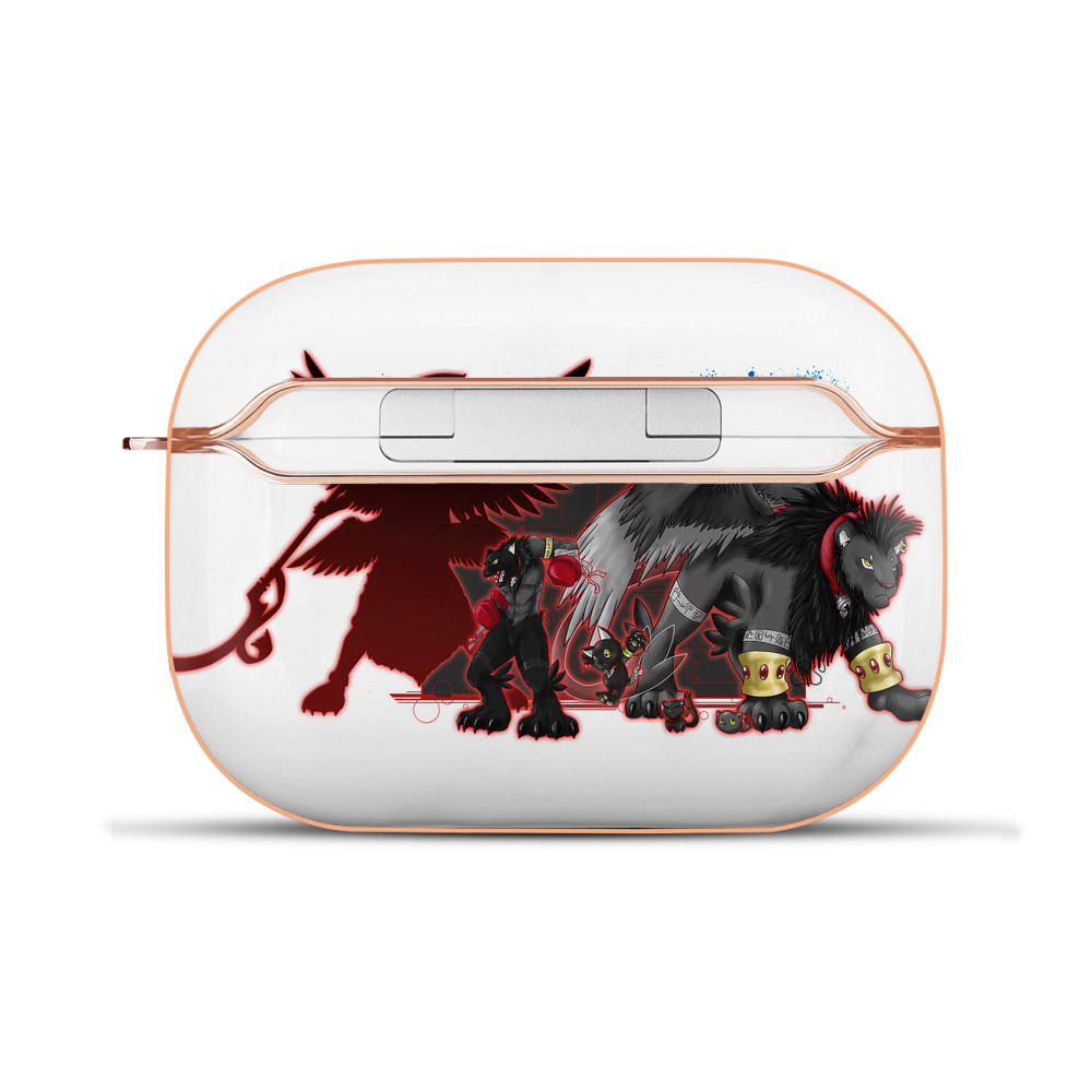 （画像用） Digimon デジタルモンスター/デジモン 【AirPods Pro用】ハードシェル保護ケース｜耐衝撃・防指紋・カラビナ付き商品仕様