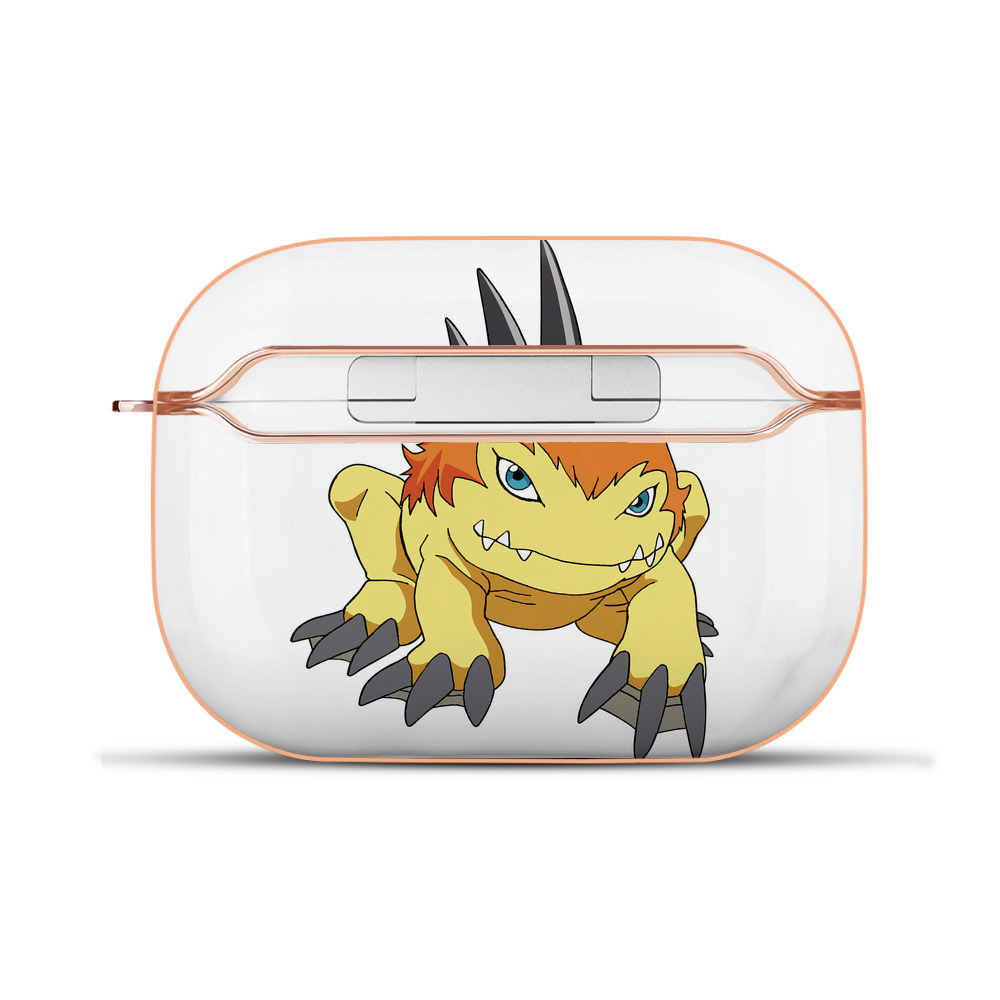 （画像用） Digimon デジタルモンスター/デジモン 【AirPods Pro用】ハードシェル保護ケース｜耐衝撃・防指紋・カラビナ付き商品仕様
