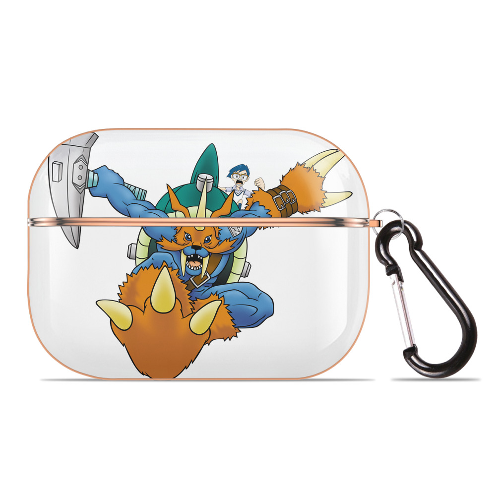 （画像用） Digimon デジタルモンスター/デジモン 【AirPods Pro用】ハードシェル保護ケース｜耐衝撃・防指紋・カラビナ付き商品仕様