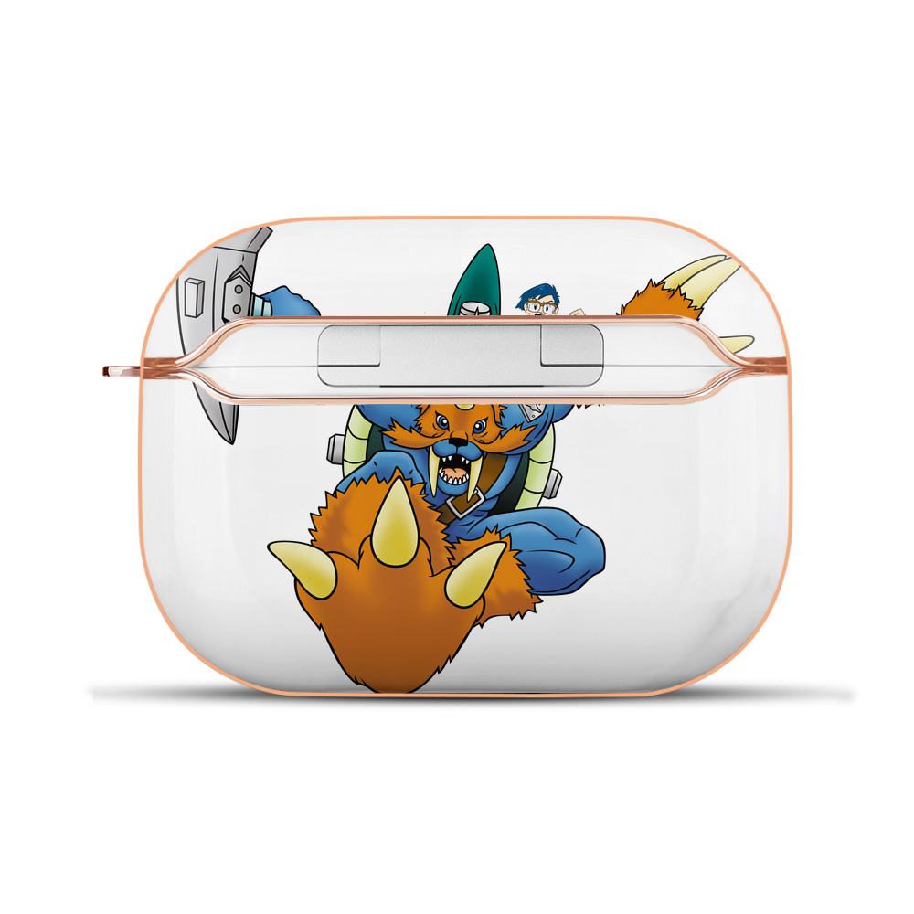 （画像用） Digimon デジタルモンスター/デジモン 【AirPods Pro用】ハードシェル保護ケース｜耐衝撃・防指紋・カラビナ付き商品仕様