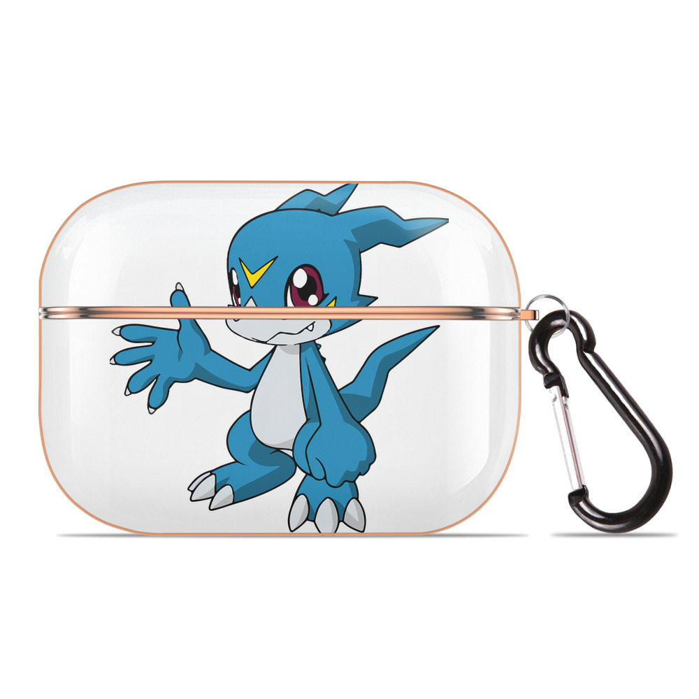 （画像用） Digimon デジタルモンスター/デジモン 【AirPods Pro用】ハードシェル保護ケース｜耐衝撃・防指紋・カラビナ付き商品仕様