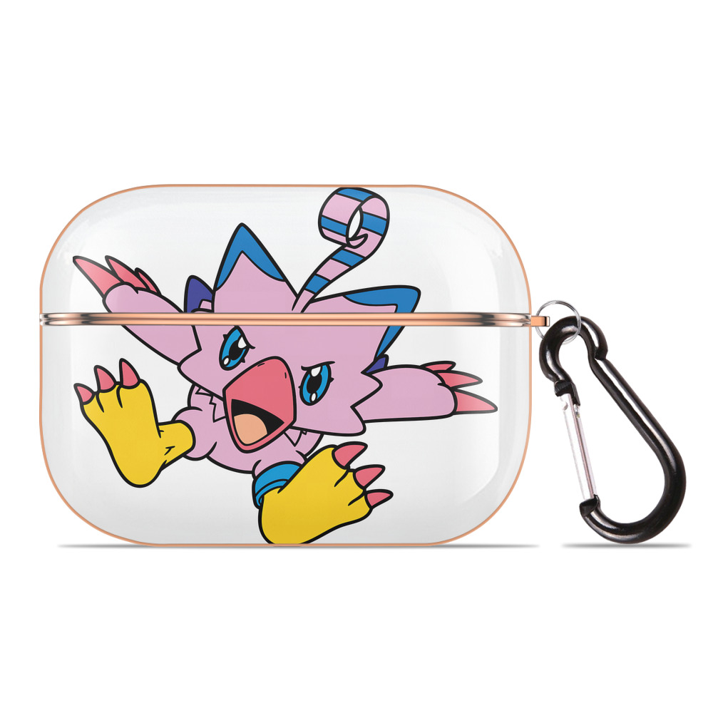 （画像用） Digimon デジタルモンスター/デジモン 【AirPods Pro用】ハードシェル保護ケース｜耐衝撃・防指紋・カラビナ付き商品仕様