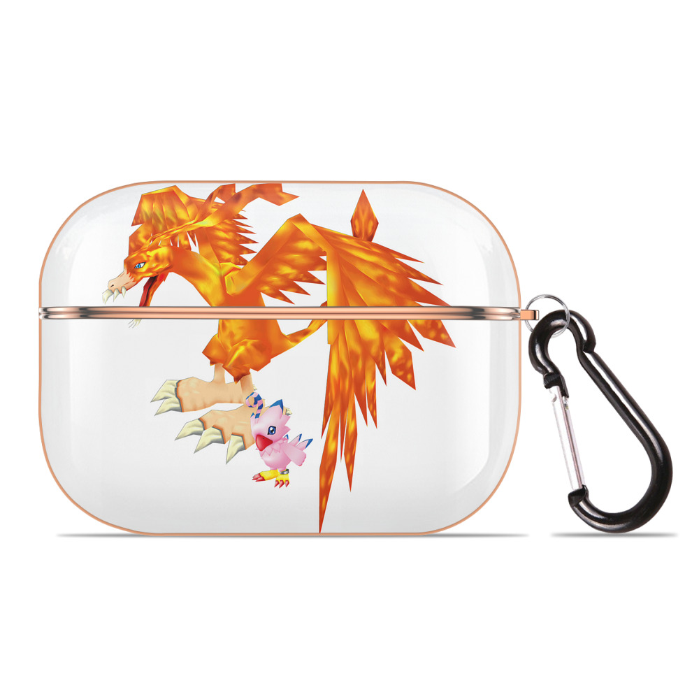 （画像用） Digimon デジタルモンスター/デジモン 【AirPods Pro用】ハードシェル保護ケース｜耐衝撃・防指紋・カラビナ付き商品仕様