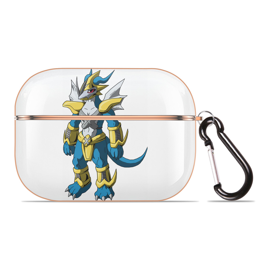 （画像用） Digimon デジタルモンスター/デジモン 【AirPods Pro用】ハードシェル保護ケース｜耐衝撃・防指紋・カラビナ付き商品仕様