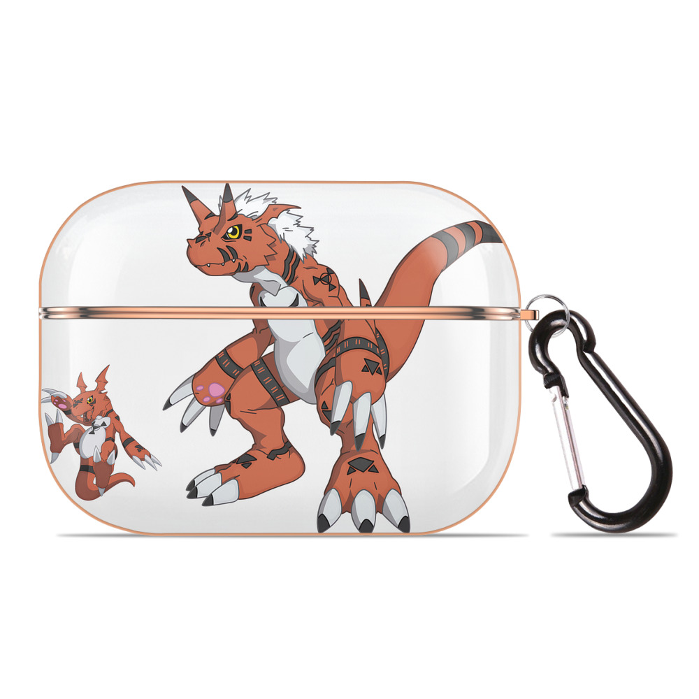 （画像用） Digimon デジタルモンスター/デジモン 【AirPods Pro用】ハードシェル保護ケース｜耐衝撃・防指紋・カラビナ付き商品仕様