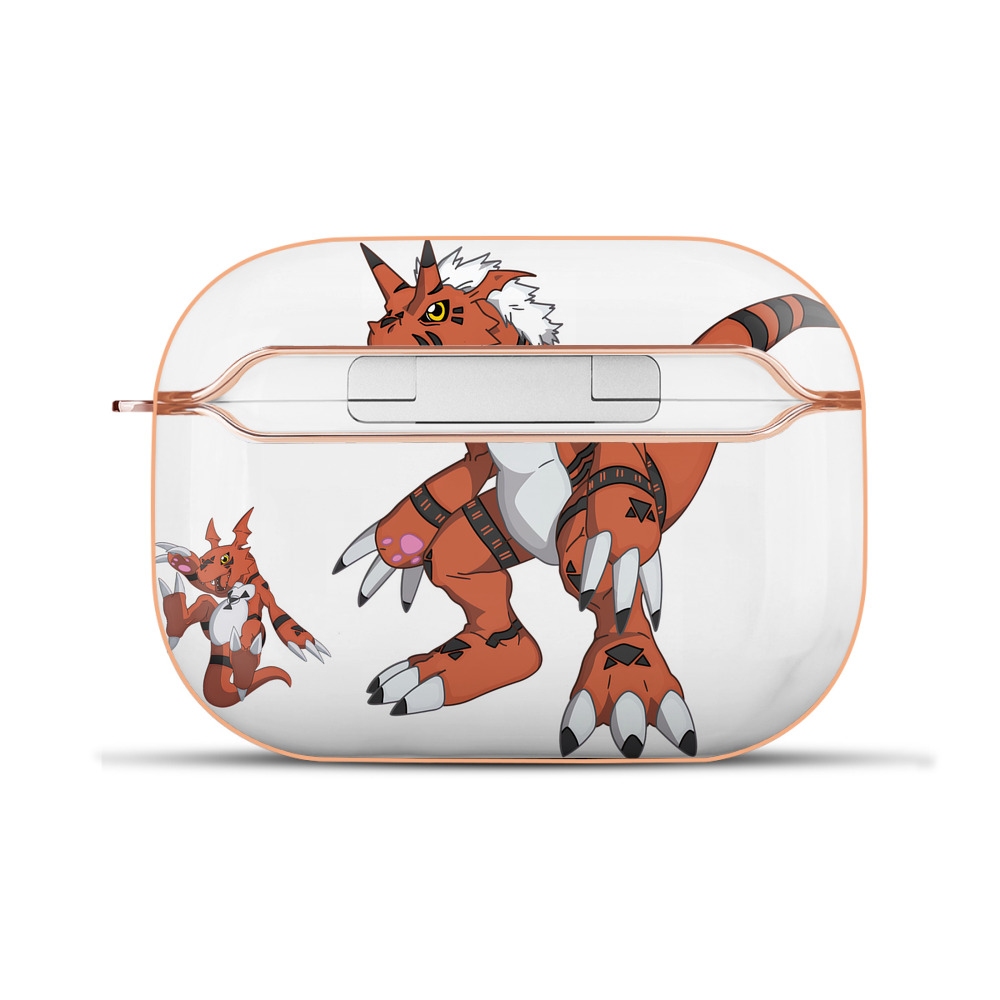 （画像用） Digimon デジタルモンスター/デジモン 【AirPods Pro用】ハードシェル保護ケース｜耐衝撃・防指紋・カラビナ付き商品仕様