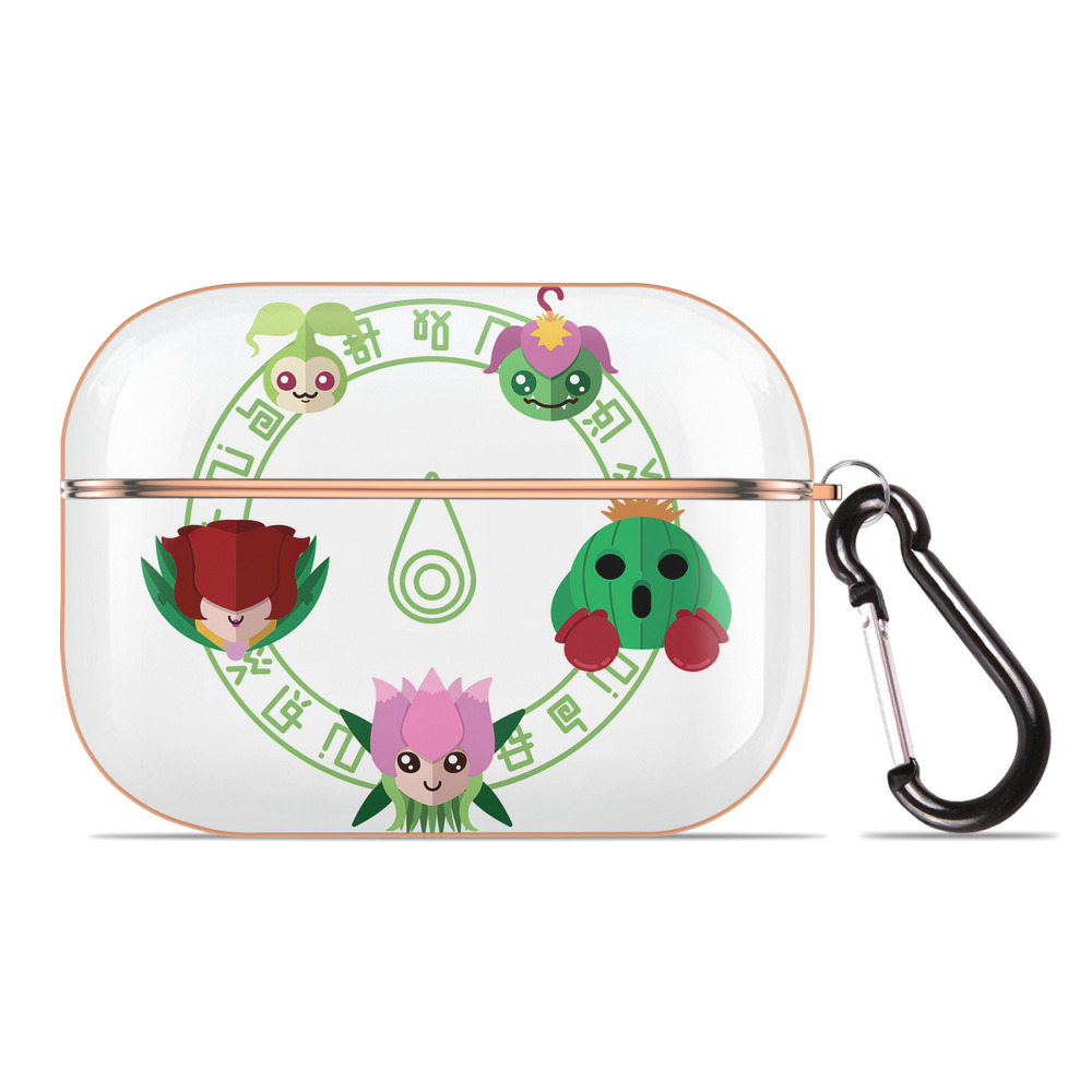 （画像用） Digimon デジタルモンスター/デジモン 【AirPods Pro用】ハードシェル保護ケース｜耐衝撃・防指紋・カラビナ付き商品仕様