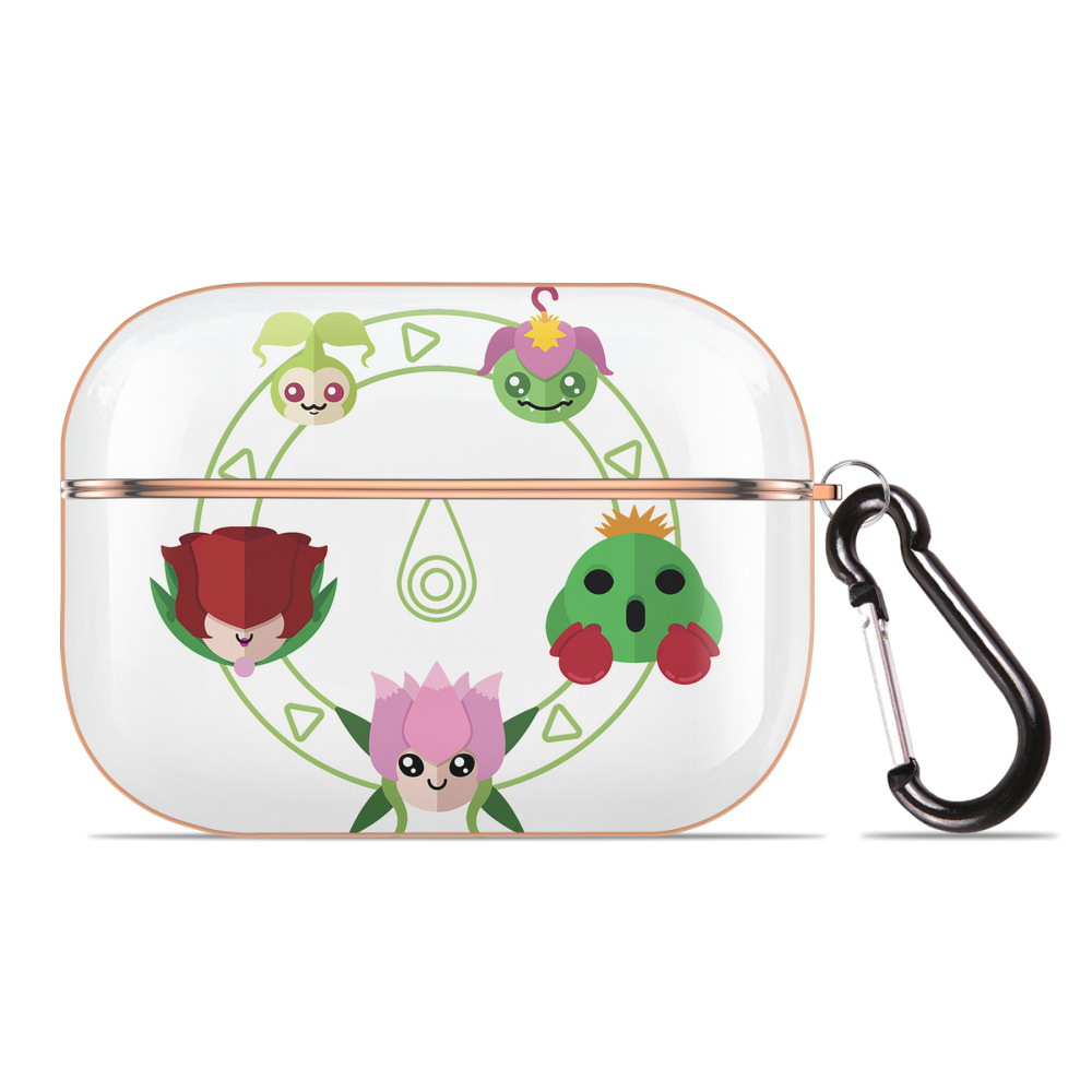 （画像用） Digimon デジタルモンスター/デジモン 【AirPods Pro用】ハードシェル保護ケース｜耐衝撃・防指紋・カラビナ付き商品仕様