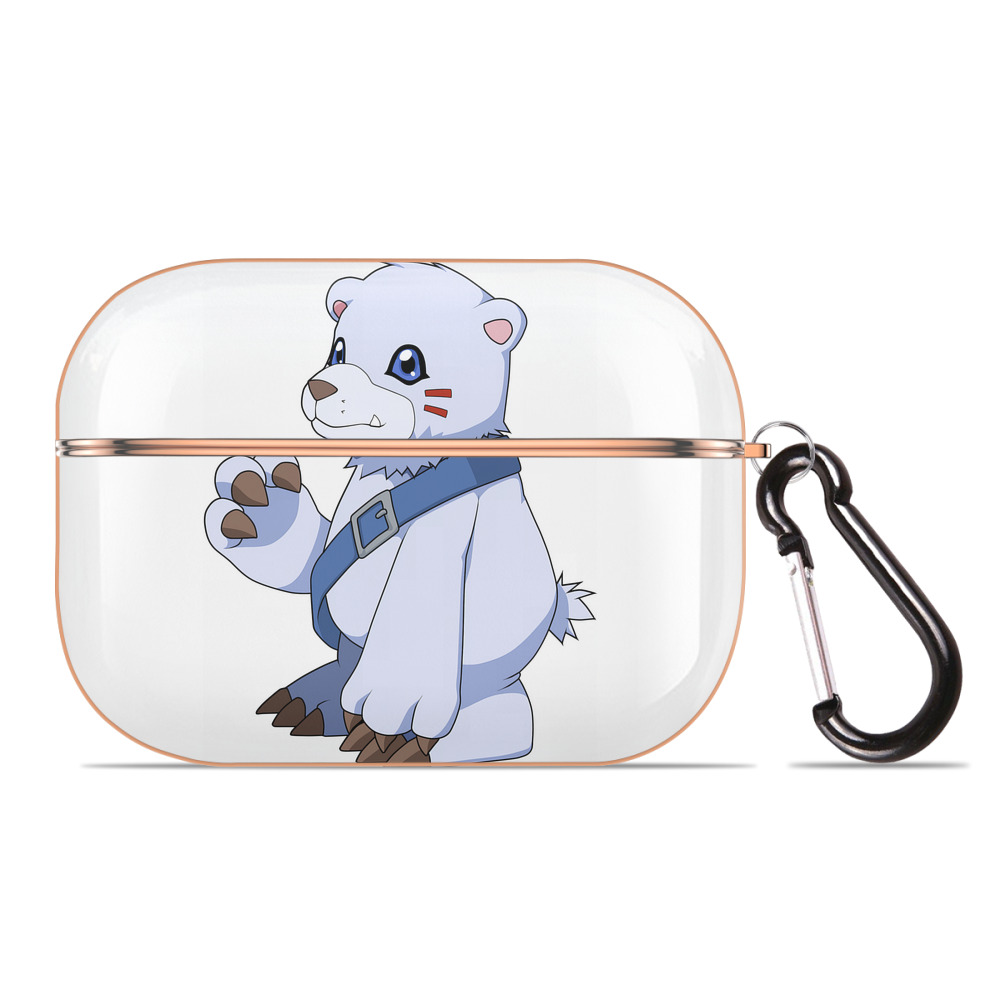 （画像用） Digimon デジタルモンスター/デジモン 【AirPods Pro用】ハードシェル保護ケース｜耐衝撃・防指紋・カラビナ付き商品仕様