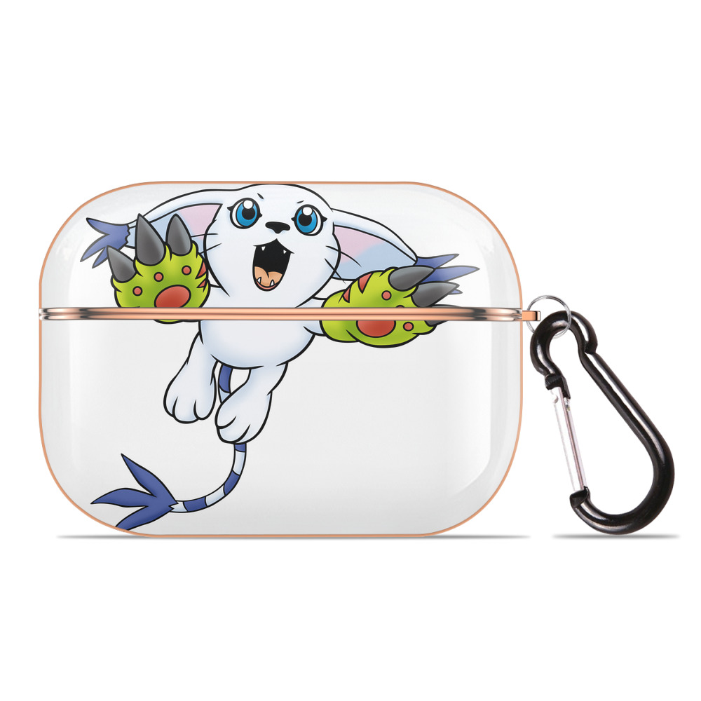 （画像用） Digimon デジタルモンスター/デジモン 【AirPods Pro用】ハードシェル保護ケース｜耐衝撃・防指紋・カラビナ付き商品仕様