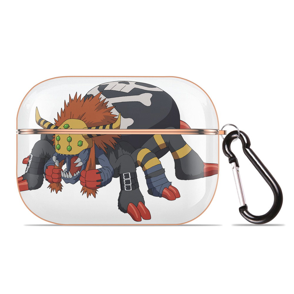 （画像用） Digimon デジタルモンスター/デジモン 【AirPods Pro用】ハードシェル保護ケース｜耐衝撃・防指紋・カラビナ付き商品仕様