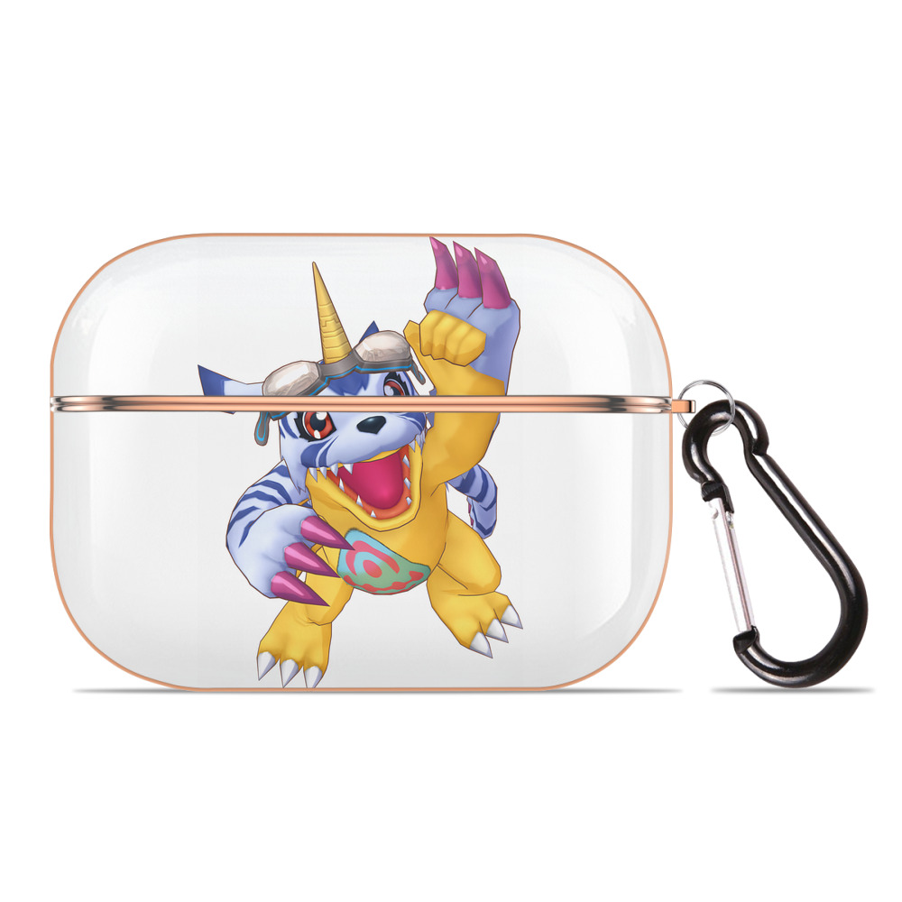 （画像用） Digimon デジタルモンスター/デジモン 【AirPods Pro用】ハードシェル保護ケース｜耐衝撃・防指紋・カラビナ付き商品仕様