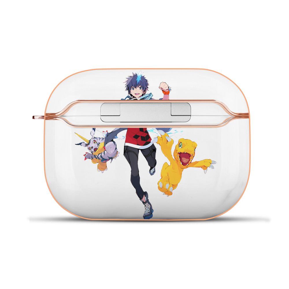 （画像用） Digimon デジタルモンスター/デジモン 【AirPods Pro用】ハードシェル保護ケース｜耐衝撃・防指紋・カラビナ付き商品仕様
