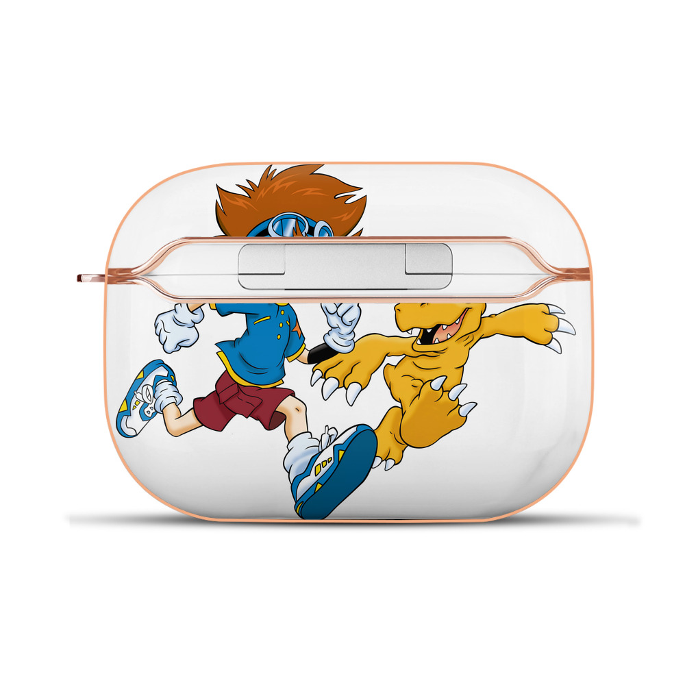 （画像用） Digimon デジタルモンスター/デジモン 【AirPods Pro用】ハードシェル保護ケース｜耐衝撃・防指紋・カラビナ付き商品仕様