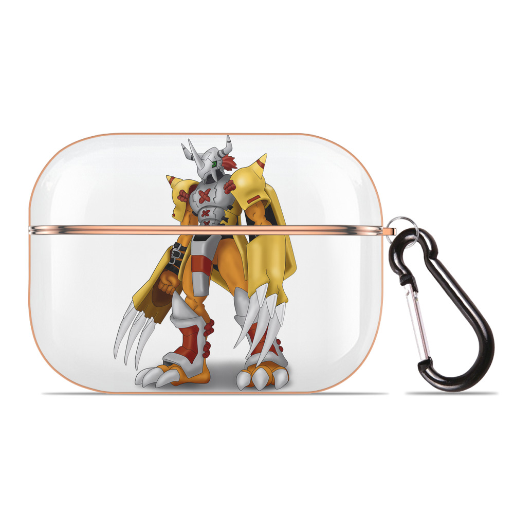 （画像用） Digimon デジタルモンスター/デジモン 【AirPods Pro用】ハードシェル保護ケース｜耐衝撃・防指紋・カラビナ付き商品仕様