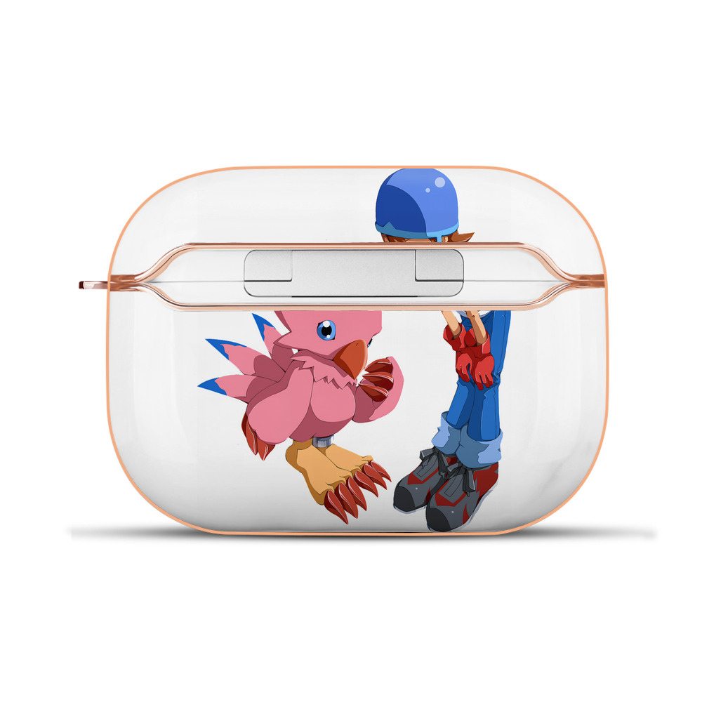 （画像用） Digimon デジタルモンスター/デジモン 【AirPods Pro用】ハードシェル保護ケース｜耐衝撃・防指紋・カラビナ付き商品仕様