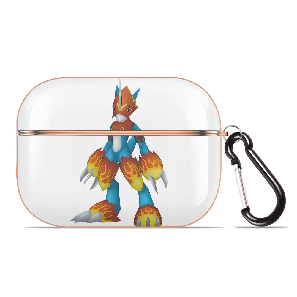 （画像用） Digimon デジタルモンスター/デジモン 【AirPods Pro用】ハードシェル保護ケース｜耐衝撃・防指紋・カラビナ付き商品仕様