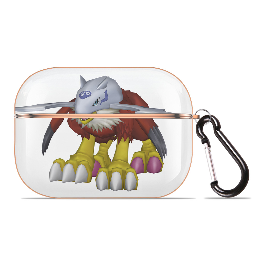 （画像用） Digimon デジタルモンスター/デジモン 【AirPods Pro用】ハードシェル保護ケース｜耐衝撃・防指紋・カラビナ付き商品仕様