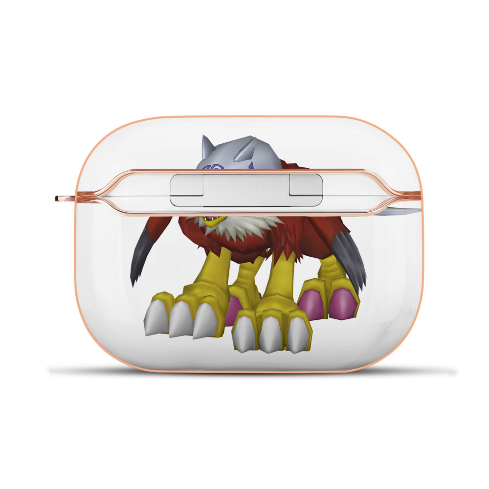 （画像用） Digimon デジタルモンスター/デジモン 【AirPods Pro用】ハードシェル保護ケース｜耐衝撃・防指紋・カラビナ付き商品仕様