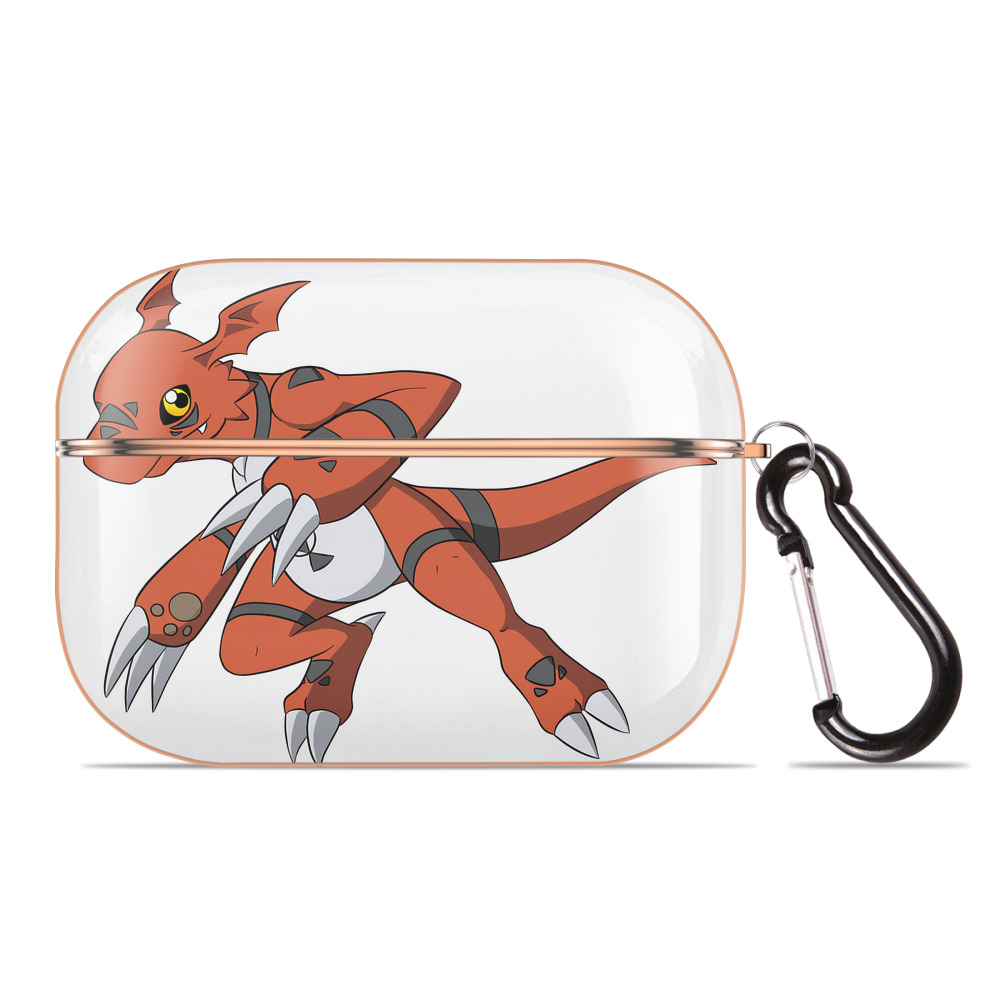 （画像用） Digimon デジタルモンスター/デジモン 【AirPods Pro用】ハードシェル保護ケース｜耐衝撃・防指紋・カラビナ付き商品仕様