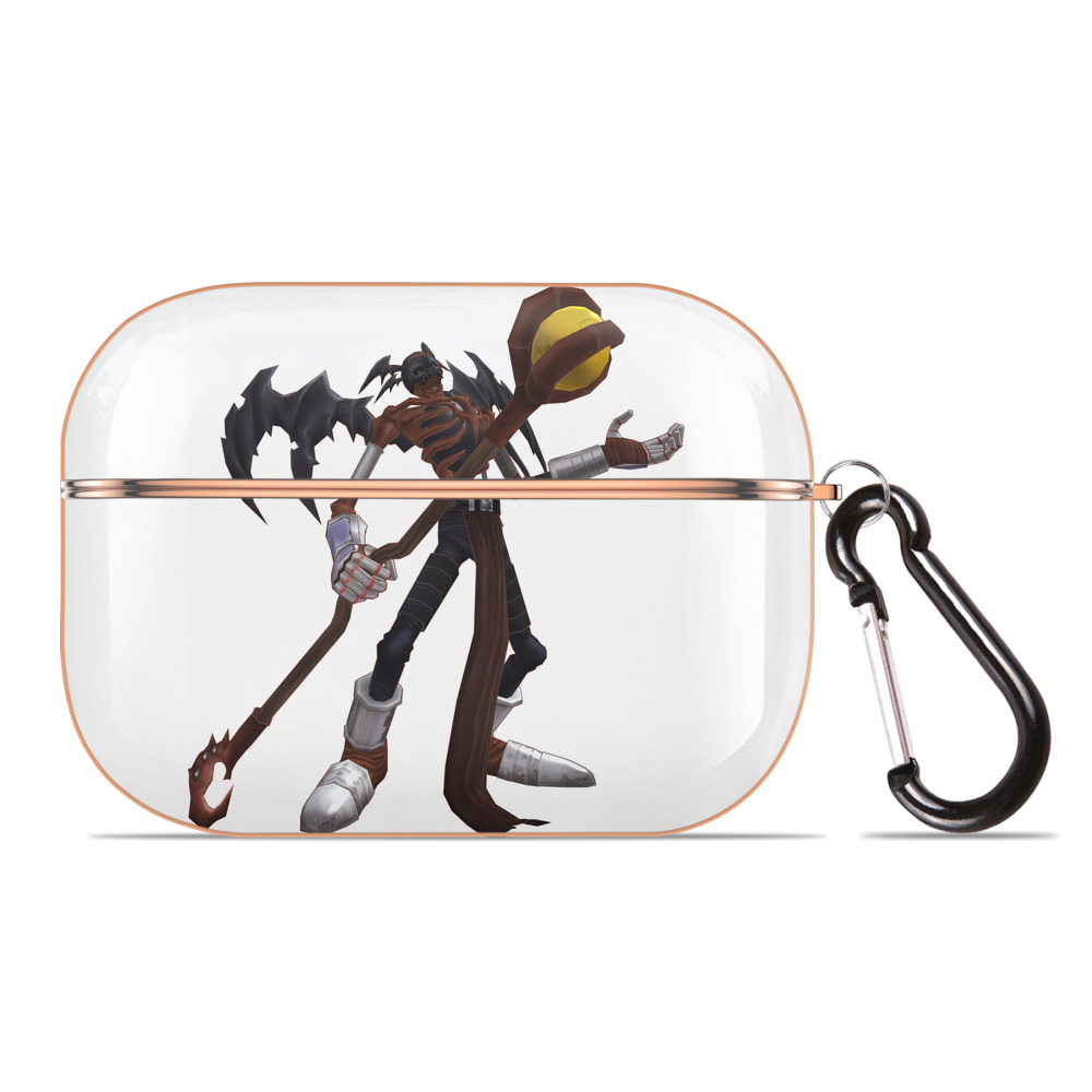 （画像用） Digimon デジタルモンスター/デジモン 【AirPods Pro用】ハードシェル保護ケース｜耐衝撃・防指紋・カラビナ付き商品仕様
