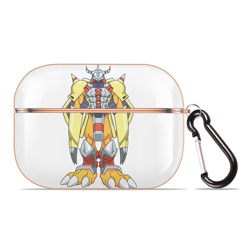 （画像用） Digimon デジタルモンスター/デジモン 【AirPods Pro用】ハードシェル保護ケース｜耐衝撃・防指紋・カラビナ付き商品仕様