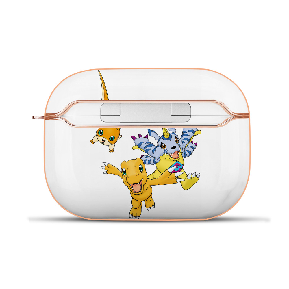 （画像用） Digimon デジタルモンスター/デジモン 【AirPods Pro用】ハードシェル保護ケース｜耐衝撃・防指紋・カラビナ付き商品仕様